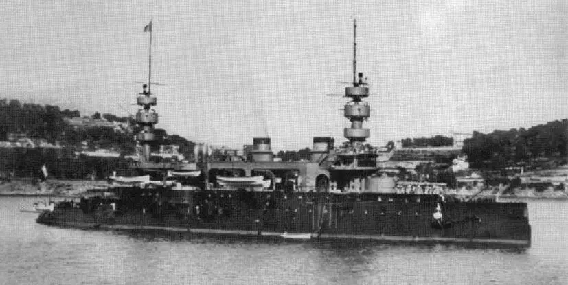 Шарль Мартель после вступления в строй 1897 г Броненосец - фото 82