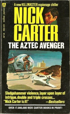 Nick Carter The Aztec Avenger обложка книги