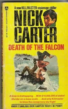 Nick Carter Death of the Falcon обложка книги
