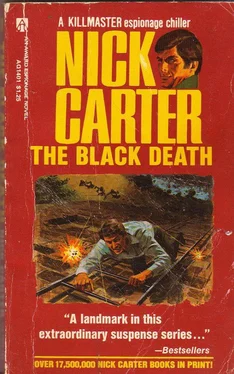 Nick Carter The Black Death обложка книги