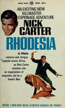 Nick Carter Rhodesia обложка книги