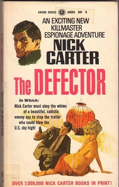 Nick Carter The Defector обложка книги
