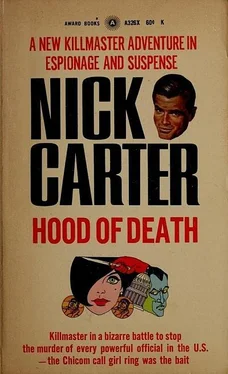 Nick Carter Hood of Death обложка книги