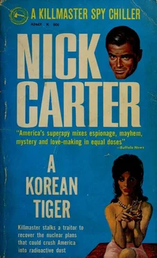 Nick Carter A Korean Tiger обложка книги