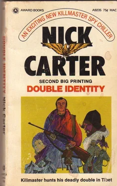 Nick Carter Double Identity обложка книги