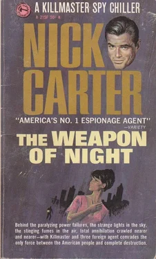 Nick Carter The Weapon of Night обложка книги