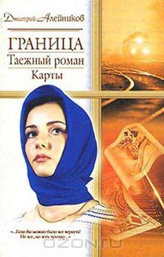 Дмитрий Алейников Граница. Таежный роман. Карты обложка книги