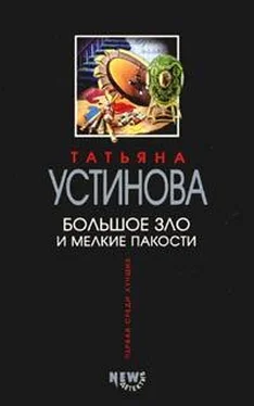 Татьяна Устинова Большое зло и мелкие пакости обложка книги