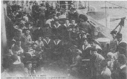 Моряки Франции Броненосец Карно 1910е гг Карно Жор - фото 50
