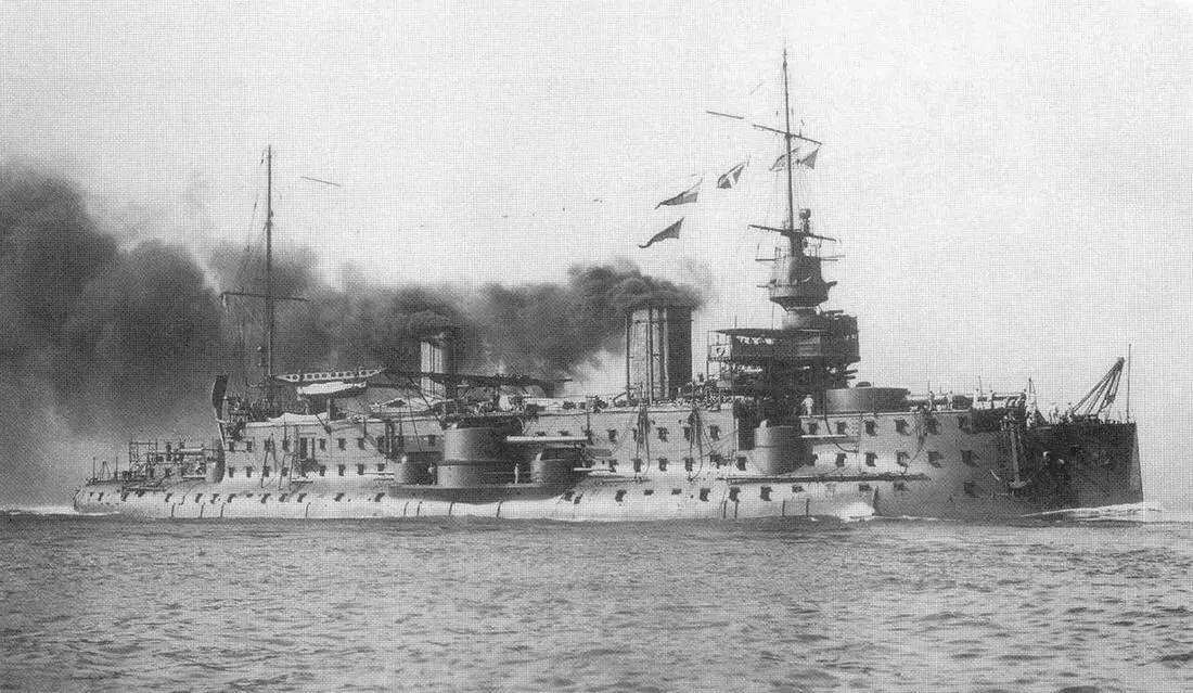 Карно на ходовых испытаниях Июль 1909 г Карно на рейде Тулона 1907 г - фото 96