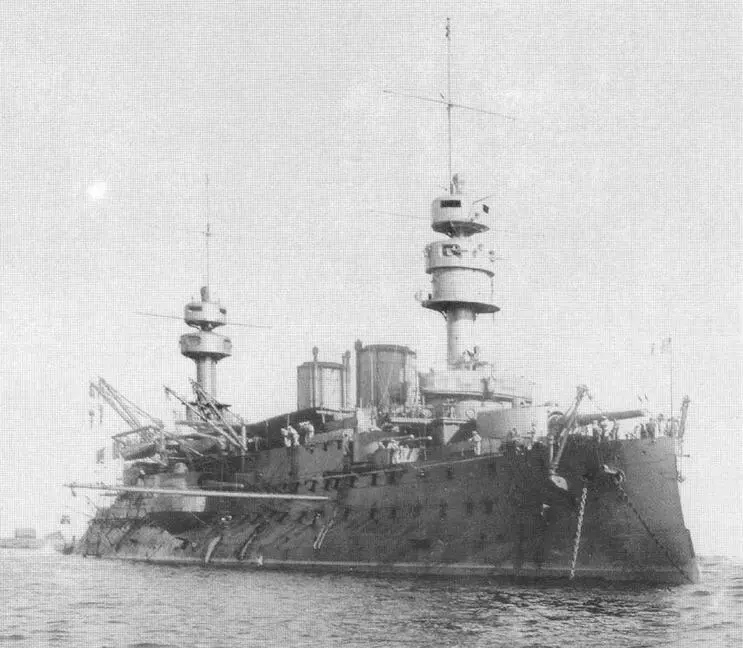 Жорегибери во время службы в период после 1908 г На рейде Бреста - фото 102