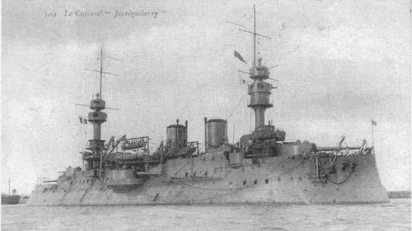 В эскадре Севера Жорегибери и Карно в Шербуре 19101911 гг - фото 106