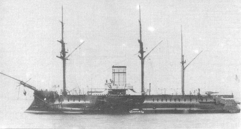 Слева и вверху Редутабль в 18801883 гг Броненосец Дввастасьон в - фото 59