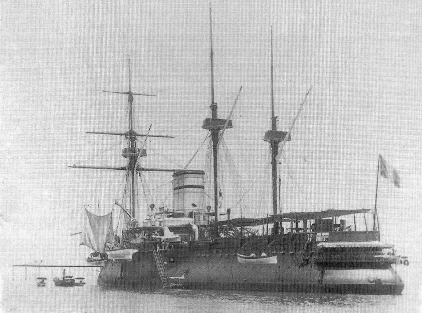 Броненосец Редутабль в конце 1880хначале 1890х гг Бронено - фото 73