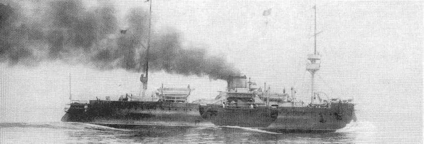 Броненосец Девастасьон после модернизации 1898 г Броненосец - фото 87