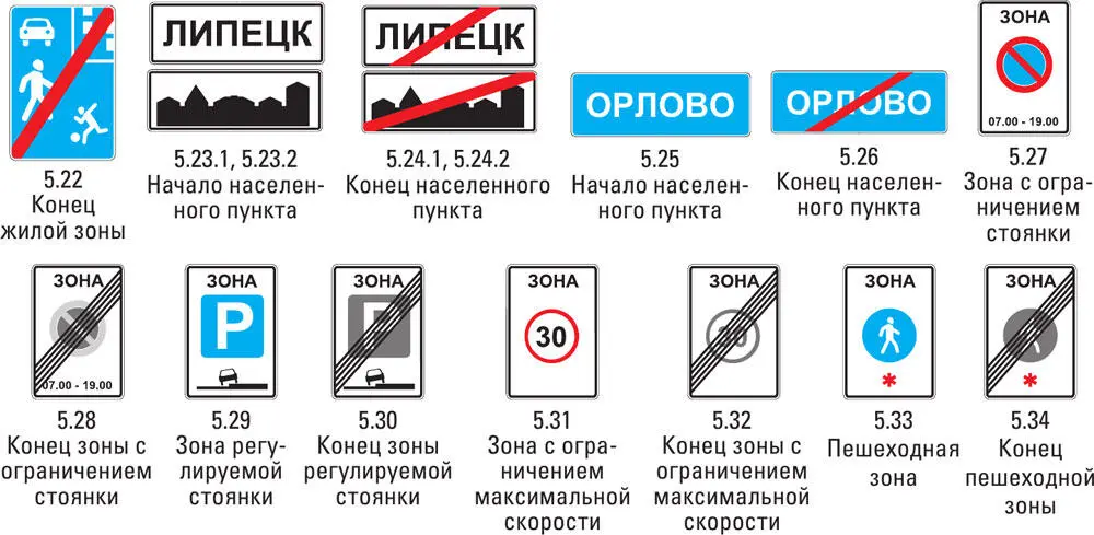 6 Информационные знаки 7 Знаки сервиса 8 - фото 52