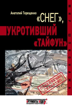 Анатолий Терещенко «Снег», укротивший «Тайфун» обложка книги