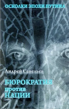 Андрей Савельев Осколки эпохи Путина. Бюрократия против нации обложка книги