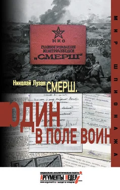 Николай Лузан СМЕРШ. Один в поле воин обложка книги