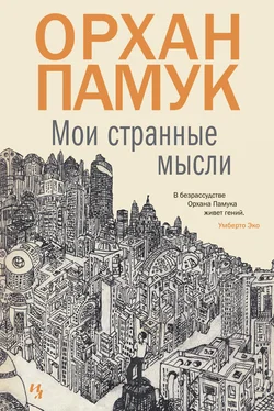 Орхан Памук Мои странные мысли обложка книги