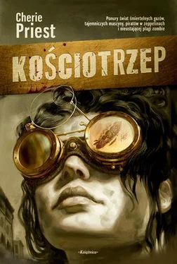 Cherie Priest Kościotrzep обложка книги