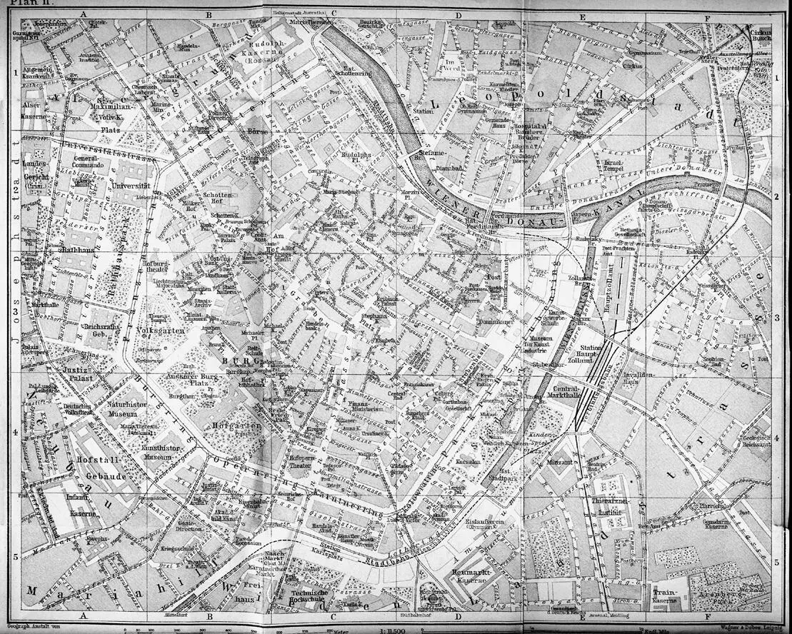 Plan of Vienna City Centre 1905 INTRODUCTION FALSEHOOD IN WARTIME Edward - фото 2