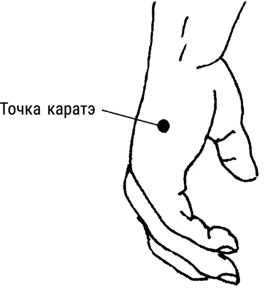 Ее называют точкой каратэ потому что именно этим местом наносится один из - фото 3