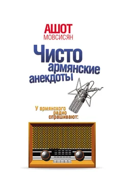 Ашот Мовсисян Чисто армянские анекдоты обложка книги