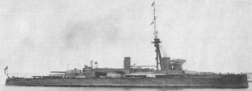 Геркулес после вступления в строй Август 1911 г На корабле установлена - фото 97