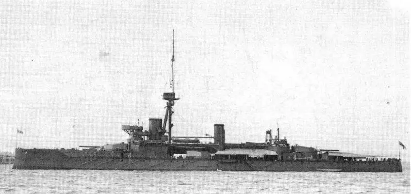 Колоссус после вступления в строй 19111912 гг Линейный корабль - фото 98