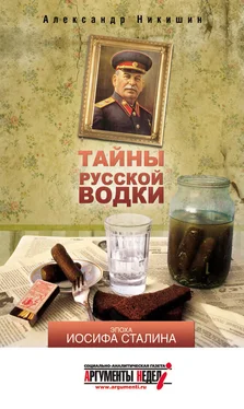 Александр Никишин Тайны русской водки. Эпоха Иосифа Сталина обложка книги