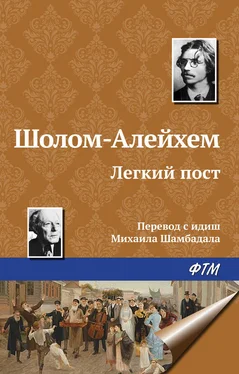 Шолом-Алейхем Легкий пост обложка книги