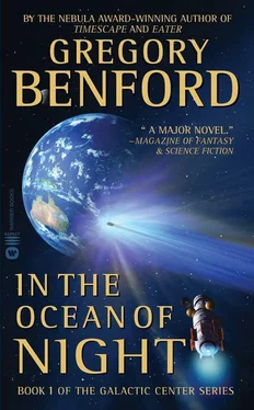 Gregory Benford In the Ocean of Night обложка книги