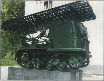 БМ1316 на тракторе СТЗ5 НАТИ установленная в качестве памятника на - фото 106