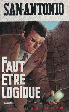 Frédéric Dard Faut être logique обложка книги
