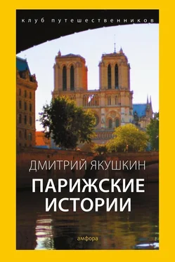 Дмитрий Якушкин Парижские истории обложка книги