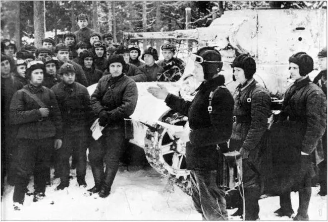 1 Митинг в танковой части перед боями Карельский перешеек декабрь 1939 года - фото 24