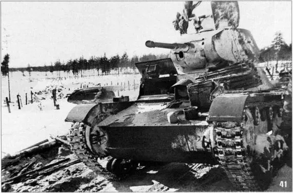 41 Т26 образца 1939 года выдвигается к месту боев Карельский перешеек - фото 65