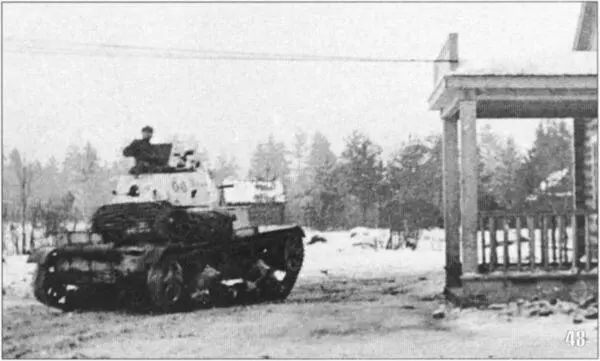48 Т26 образца 1939 года выдвигается к месту боев Карельский перешеек - фото 72
