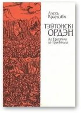 Алесь Краўцэвіч Тэўтонскі ордэн [Ад Ерусаліма да Грунвальда] обложка книги