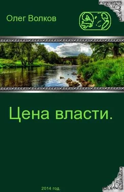 Олег Волков Цена власти обложка книги