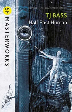 T. Bass Half Past Human обложка книги