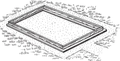 Рис 6 Укладка основания Далее стенки устанавливают на основание и соединяют - фото 7