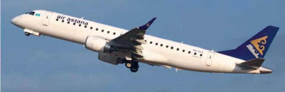 Казахстанская Air Astana в феврале прошлого года получила с завода Embraer еще - фото 22