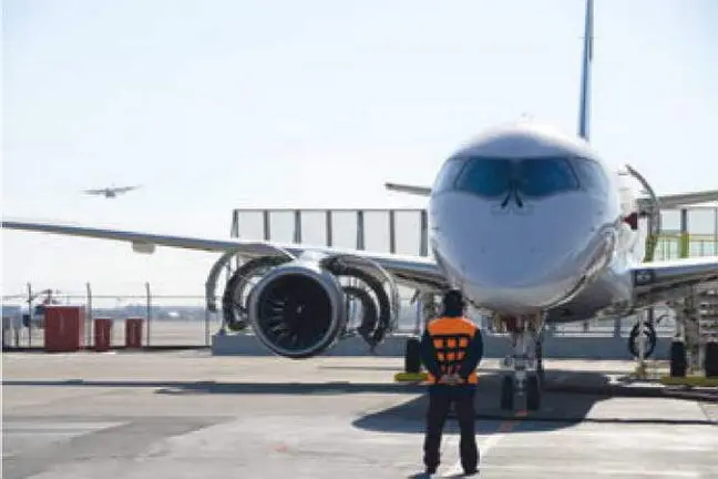 Первый запуск двигателя PW1500G на самолете MRJ90 произведен в январе 2015 г - фото 30