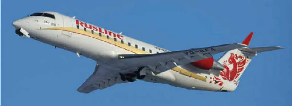 На реактивных 50местных CRJ100 и CRJ200 в 2014 г было перевезено наибольшее - фото 50