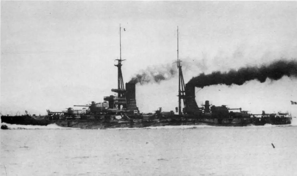 Кайо Дуилио проходит ходовые испытания 1916 г Линейный корабль Кайо - фото 58
