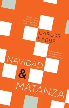 Carlos Labbé Navidad & Matanza обложка книги