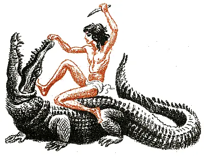 Самое приятное время жизни началось для Маугли после того как он напустил на - фото 112