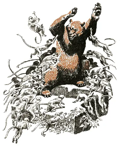 Вот тогдато Багира подняла мокрый подбородок и в отчаянии крикнула зовя на - фото 19